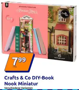 Action Crafts & Co DIY-Book Nook Miniatur Angebot