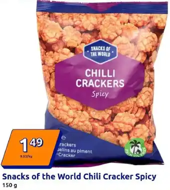 Action Snacks of the World Chili Cracker Spicy Angebot