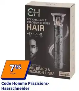 Action Code Homme Präzisions Haarschneider Angebot