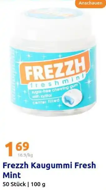 Action Frezzh Kaugummi Fresh Mint Angebot