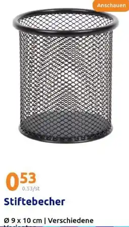Action Stiftebecher Angebot