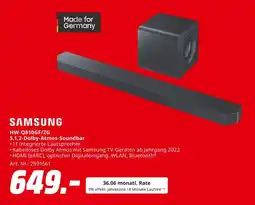 MediaMarkt Samsung hw-q810gf/zg 5.1.2-dolby-atmos-soundbar Angebot