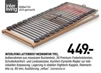 Möbel Wallach Interliving lattenrost medikontur 1952 Angebot