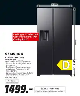 MediaMarkt Samsung rs80f65kdfef rs80f side-by-side Angebot