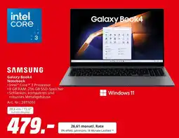 MediaMarkt Samsung galaxy book4 notebook Angebot