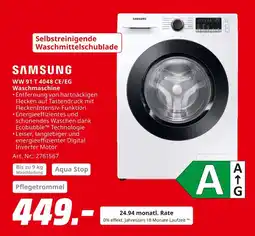 MediaMarkt Samsung ww 91 t 4048 ce/eg waschmaschine Angebot