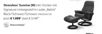 Möbel Wallach Stressless sessel sunrise (m) inkl. hocker Angebot