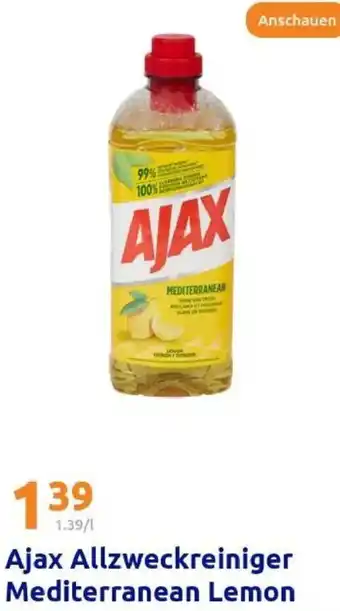 Action Ajax Allzweckreiniger Mediterranean Lemon Angebot
