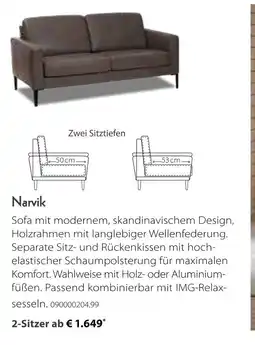 Möbel Wallach Narvik 2-sitzer sofa Angebot