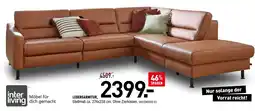 Möbel Wallach Interliving ledergarnitur Angebot