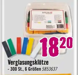 Hornbach Verglasungsklötze Angebot