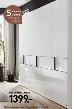 Möbel Wallach Interliving drehtürenschrank Angebot