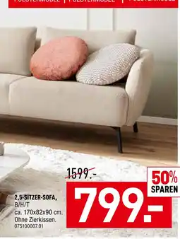 Möbel Wallach 2,5-sitzer-sofa Angebot