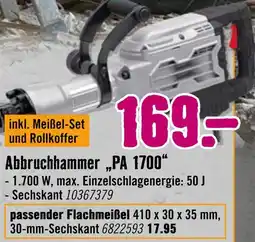 Hornbach Abbruchhammer pa 1700 Angebot
