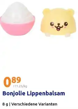 Action Bonjolie Lippenbalsam Angebot