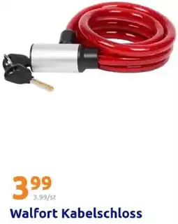 Action Walfort Kabelschloss Angebot