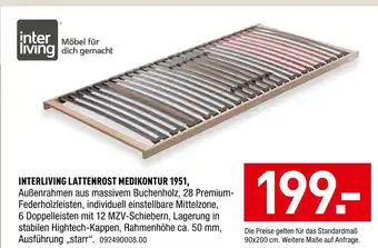 Möbel Wallach Interliving lattenrost medikontur 1951 Angebot