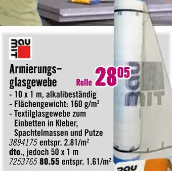 Hornbach Baumit armierungs-glasgewebe Angebot