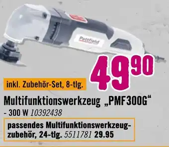 Hornbach Pattfield multifunktionswerkzeug „pmf300g“ Angebot
