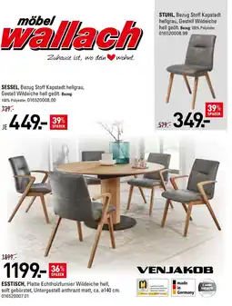 Möbel Wallach Venjakob sessel Angebot