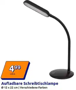 Action Aufladbare Schreibtischlampe Angebot