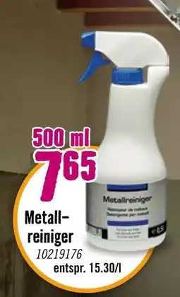 Hornbach Metallreiniger Angebot