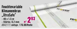 Hornbach Isover feuchtevariable klimamembran xtrasafe Angebot