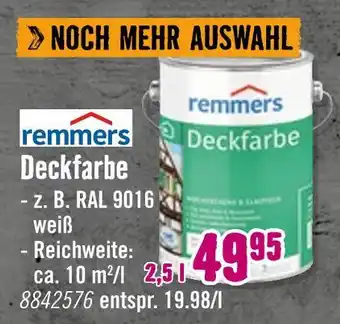 Hornbach Remmers deckfarbe Angebot