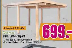 Hornbach Konsta holz-einzelcarport Angebot