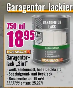 Hornbach Hornbach garagentorlack 2in1 Angebot
