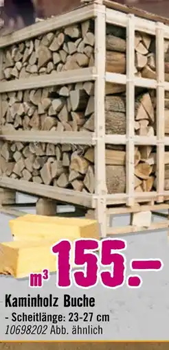 Hornbach Kaminholz buche Angebot