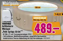 Hornbach Bestway aufblasbarer whirlpool palm springs airjet Angebot