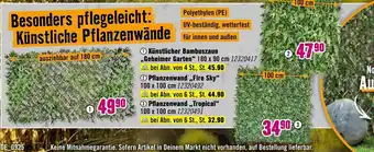 Hornbach Künstlicher bambuszaun 'geheimer garten' Angebot