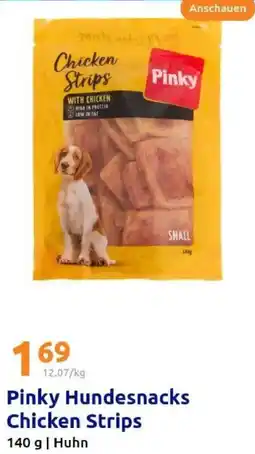 Action Pinky Hundesnacks Chicken Strips Angebot