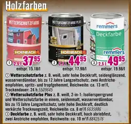 Hornbach Wetterschutzfarbe Angebot