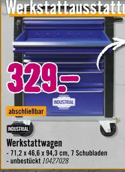 Hornbach Industrial werkstattwagen Angebot
