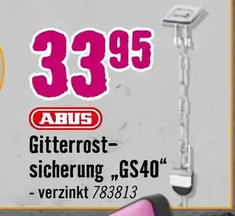 Hornbach Abus gitterrostsicherung gs40 Angebot