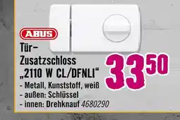 Hornbach Abus tür-zusatzschloss „2110 w cl/dfnli“ Angebot