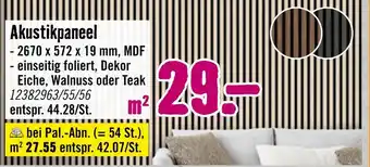 Hornbach Akustikpaneele Angebot