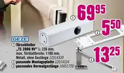Hornbach Geze türschließer ts 2000 nv Angebot