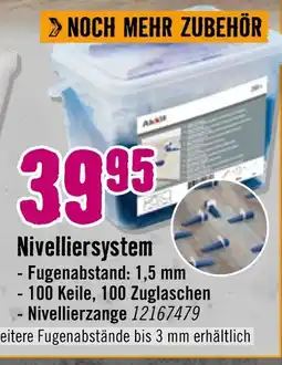 Hornbach Nivelliersystem Angebot