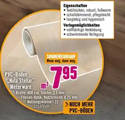 Hornbach Pvc-boden nola stellar meterware Angebot