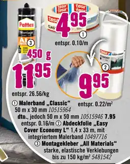 Hornbach Tesa malerband „classic“ Angebot