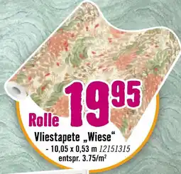 Hornbach Vliestapete wiese Angebot