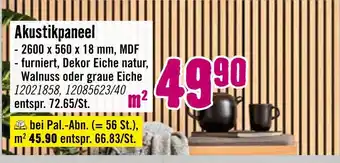 Hornbach Akustikpaneel Angebot