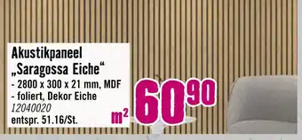 Hornbach Akustikpaneel saragossa eiche Angebot