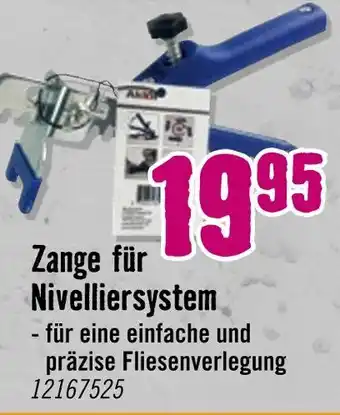 Hornbach Zange für nivelliersystem Angebot