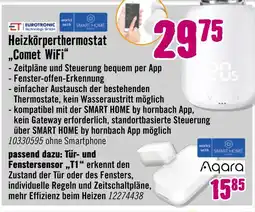 Hornbach Eurotronic heizkörperthermostat comet wifi Angebot