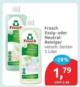 Budni Frosch essig reiniger Angebot