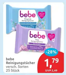 Budni Bebe pflegende reinigungstücher Angebot